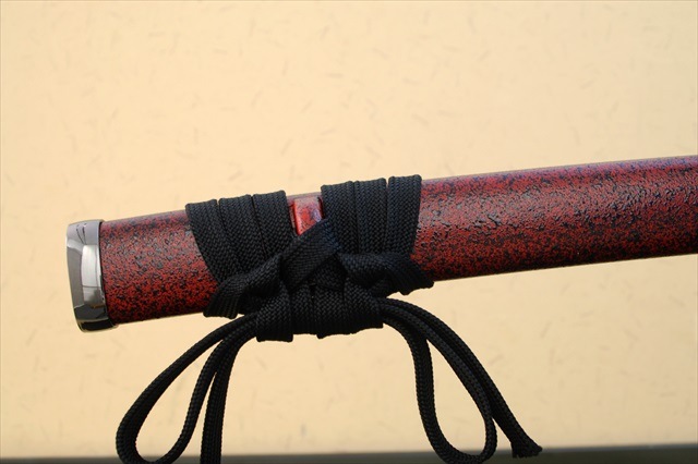 坂本龍馬 赤石目拵え 小刀 模造刀-商品画像