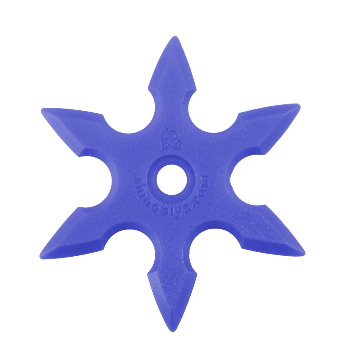 ゴム手裏剣 ブルー 六方-商品画像