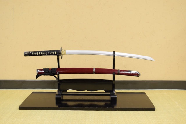 武具　刀装具　日本刀　模造刀   居合刀 【金の竹】中炭素鋼武士刀 武具 刀装具 日本刀 模造刀 居合刀 【金の竹】中炭素鋼武士