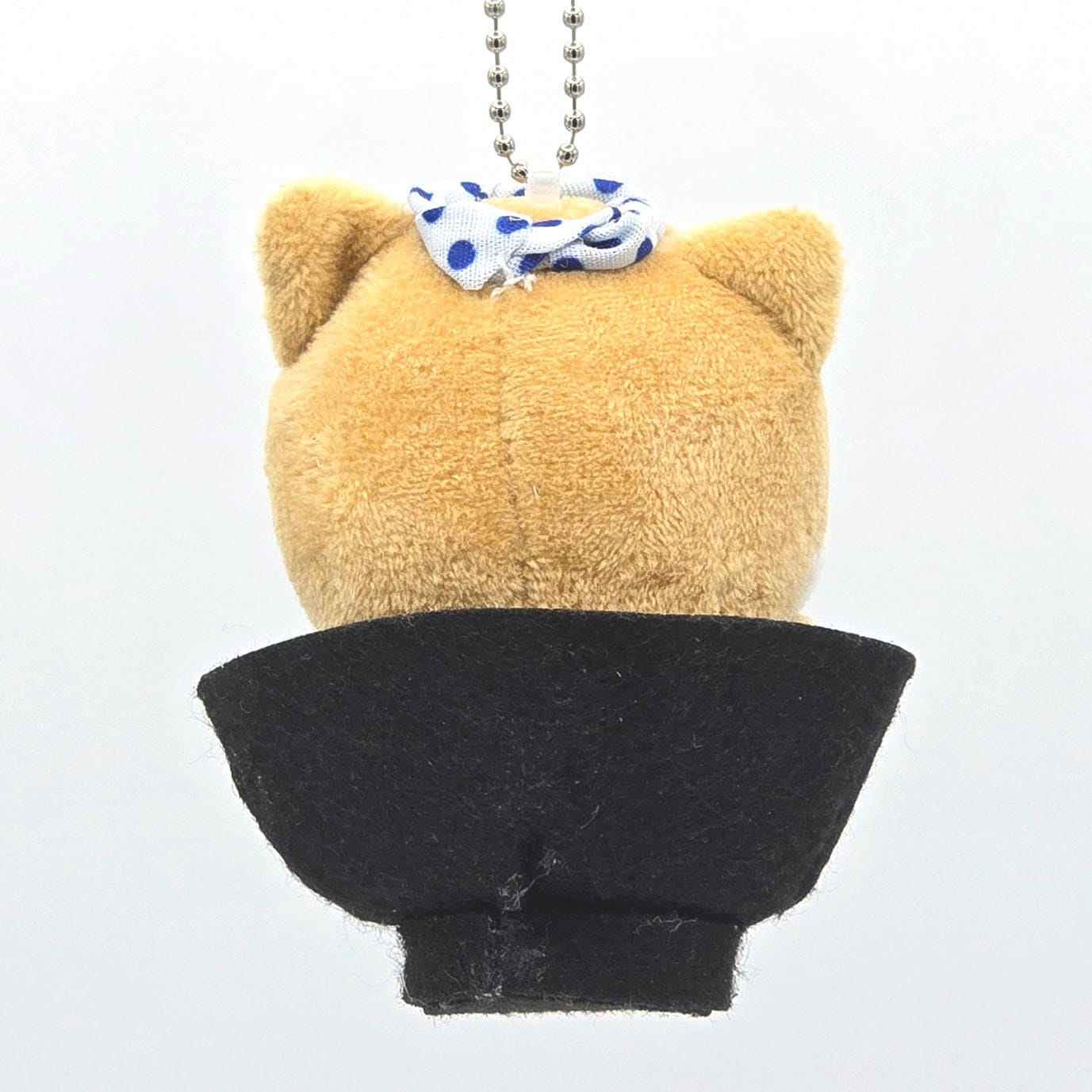 旅するマメしば 香川 讃岐うどん ぬいぐるみボールチェーンキーホルダー-商品画像