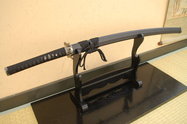 柳生新陰流拵え 王鍔 模造刀-商品画像