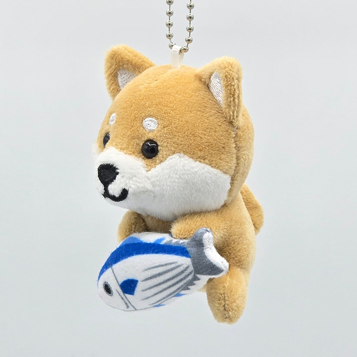 旅するマメしば 高知 カツオ ぬいぐるみボールチェーンキーホルダー-商品画像