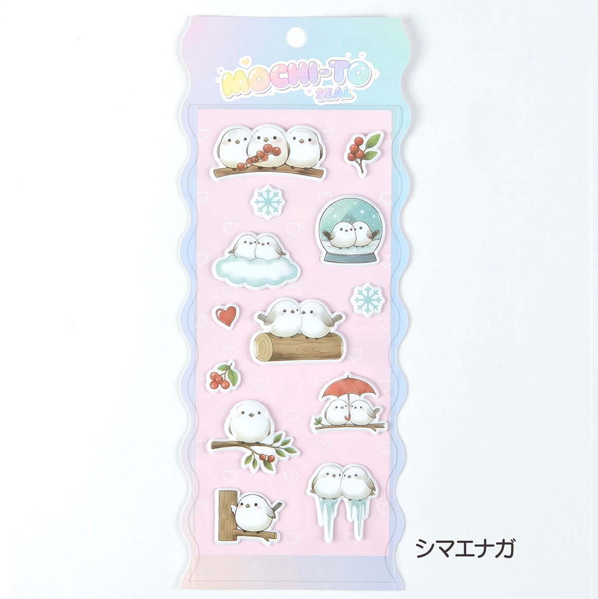 MOCHI-TO SEAL シール  わんわん / にゃんにゃん / シマエナガ / げんちゃん-商品画像