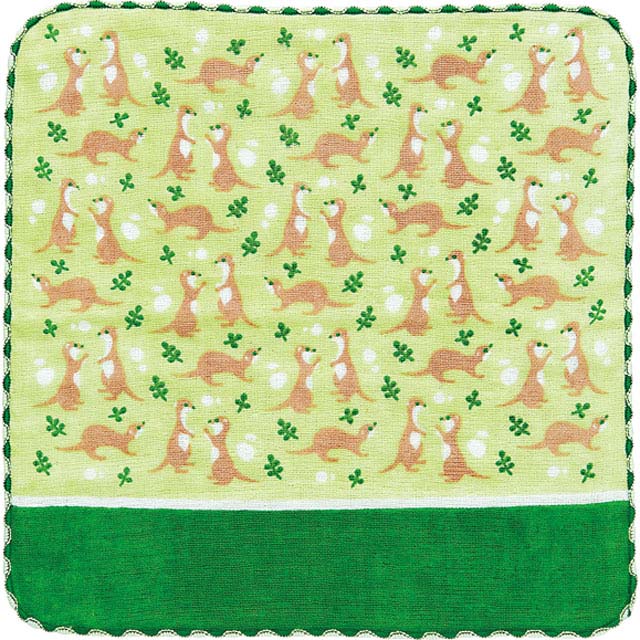 ミヤコレ 町娘のハンカチーフ カワウソ HOLIDAY水族館篇-商品画像