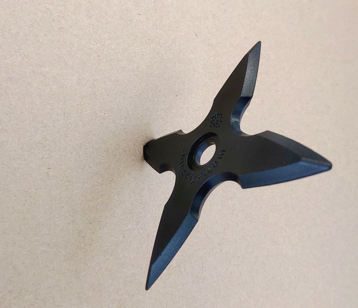 ゴム手裏剣 ブラック 四方-商品画像