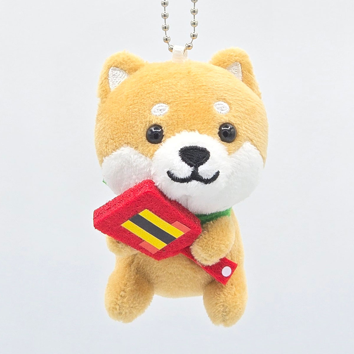 旅するマメしば 高知 よさこい ぬいぐるみボールチェーンキーホルダー-商品画像