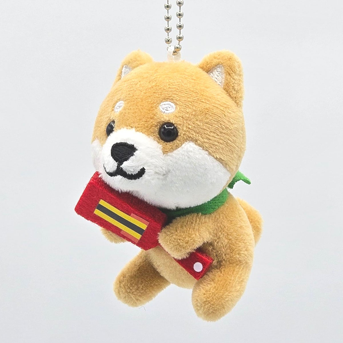 旅するマメしば 高知 よさこい ぬいぐるみボールチェーンキーホルダー-商品画像