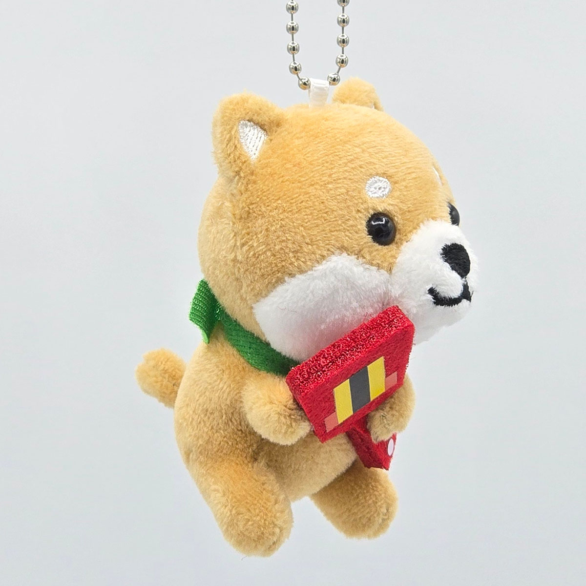 旅するマメしば 高知 よさこい ぬいぐるみボールチェーンキーホルダー-商品画像