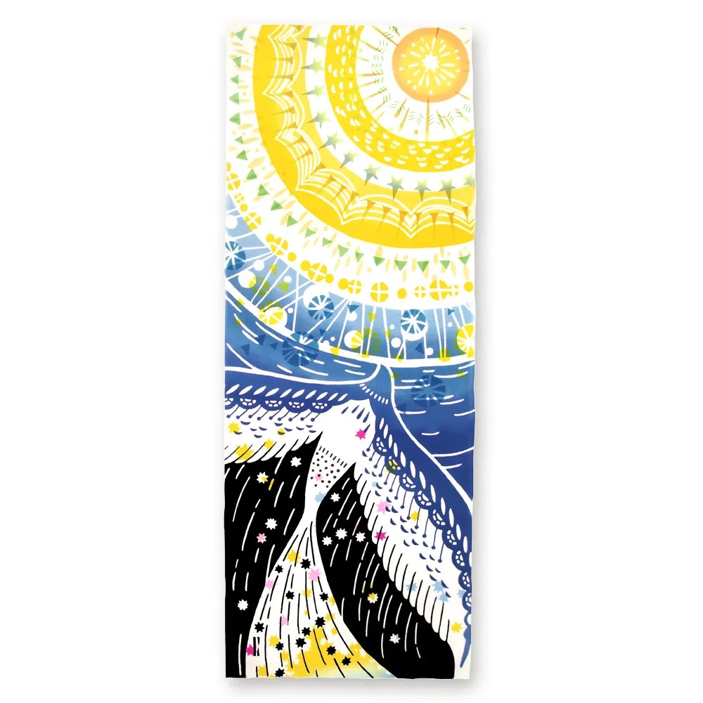 注染手ぬぐい 星追い鳥 JIKAN STYLE 全4柄 日本製-商品画像