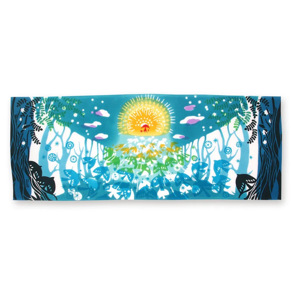 注染手ぬぐい 星追い鳥 JIKAN STYLE 全4柄 日本製-商品画像