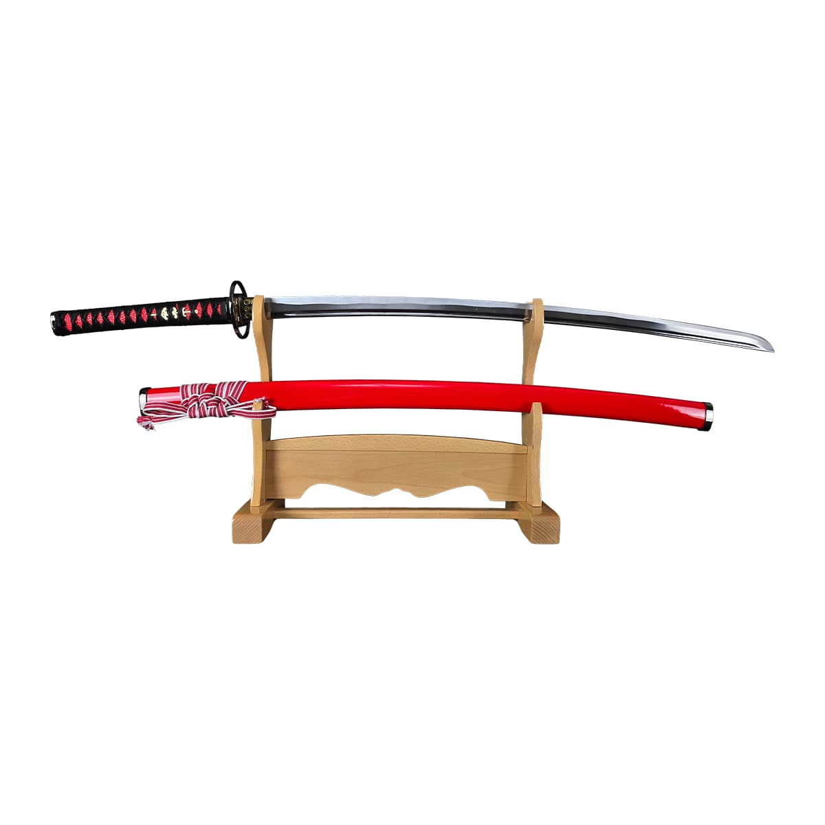 六文銭散らし 朱呂鞘 模造刀 真田家宝刀｜【公式】模造刀・居合刀の