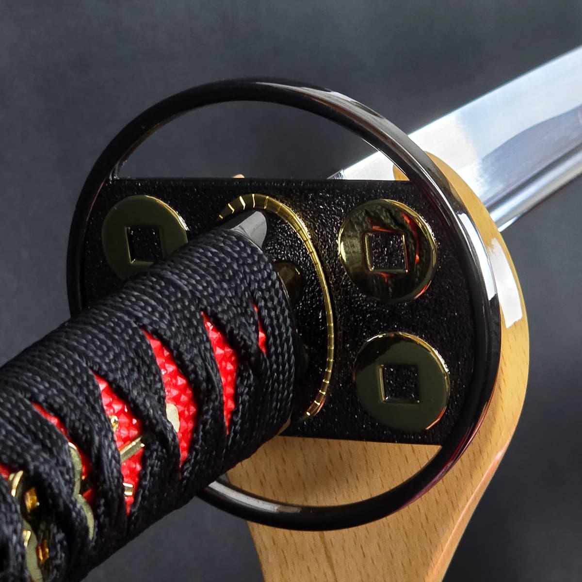 六文銭散らし 朱呂鞘 模造刀 真田家宝刀｜【公式】模造刀・居合