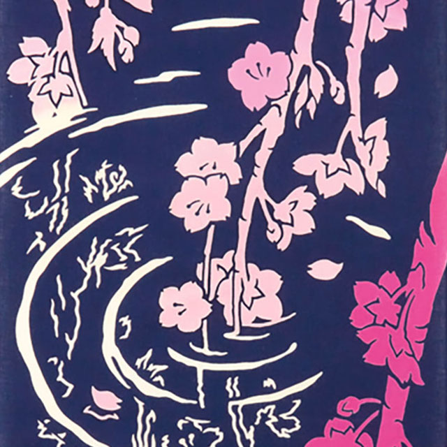 注染手ぬぐい しだれ鏡桜 さくら 日本製-商品画像