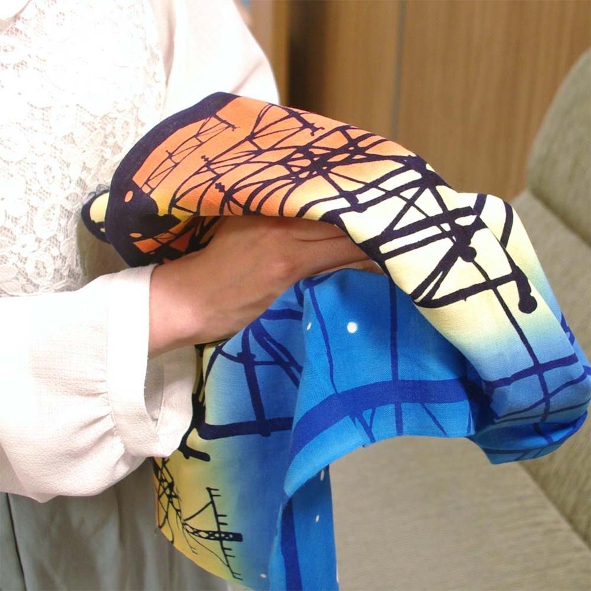 注染手ぬぐい 弄月夜（ろうげつや）JIKAN STYLE 全4柄 日本製-商品画像