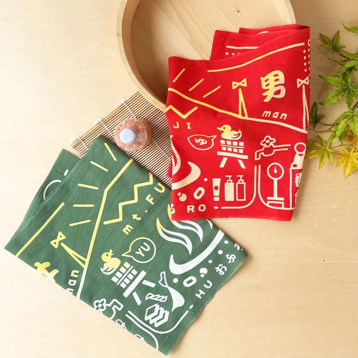 注染 銭湯手ぬぐい 茜 桔梗 濃青 JIKAN STYLE 全3色 日本製-商品画像