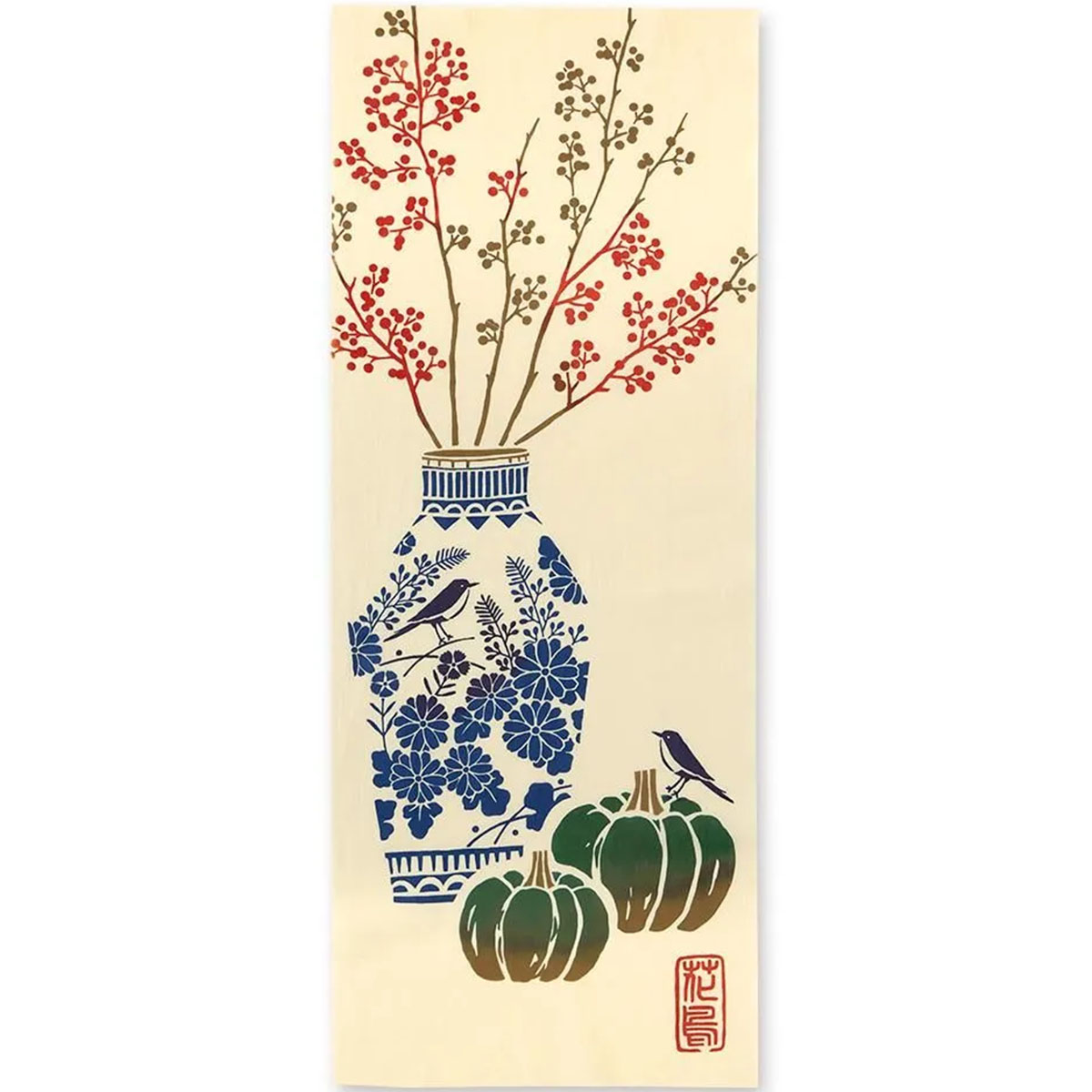注染手ぬぐい  実りの趣き 秋の風物詩 JIKAN STYLE 日本製-商品画像