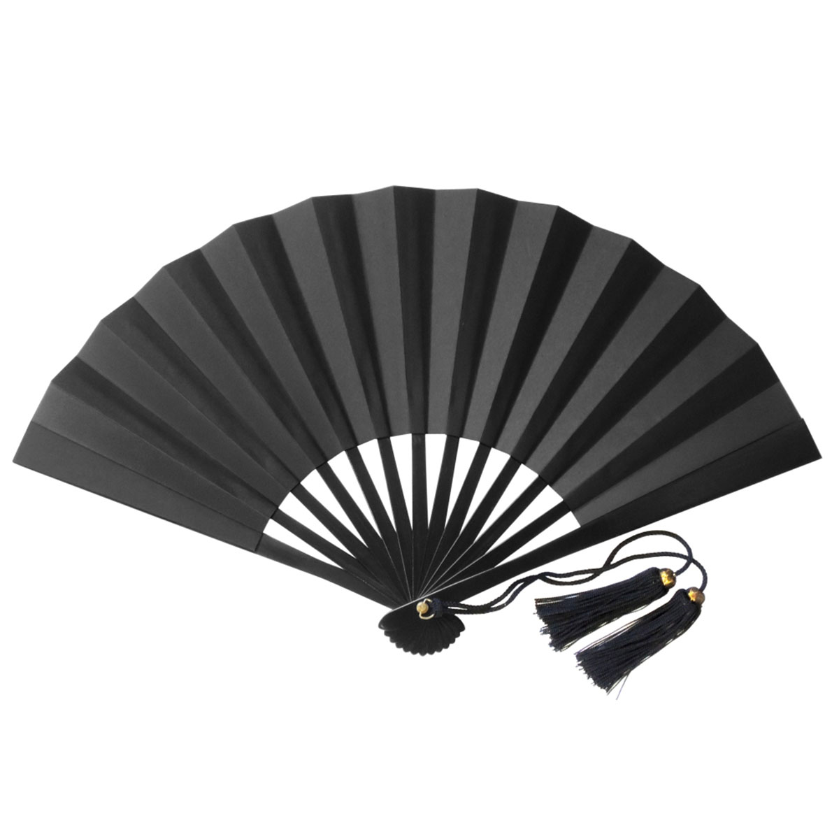 鉄扇１尺黒 尾形刀剣-商品画像