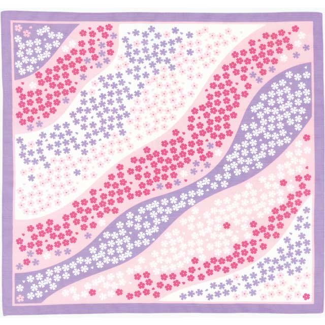 ミヤコレおかみさんの大風呂敷 芝桜-商品画像