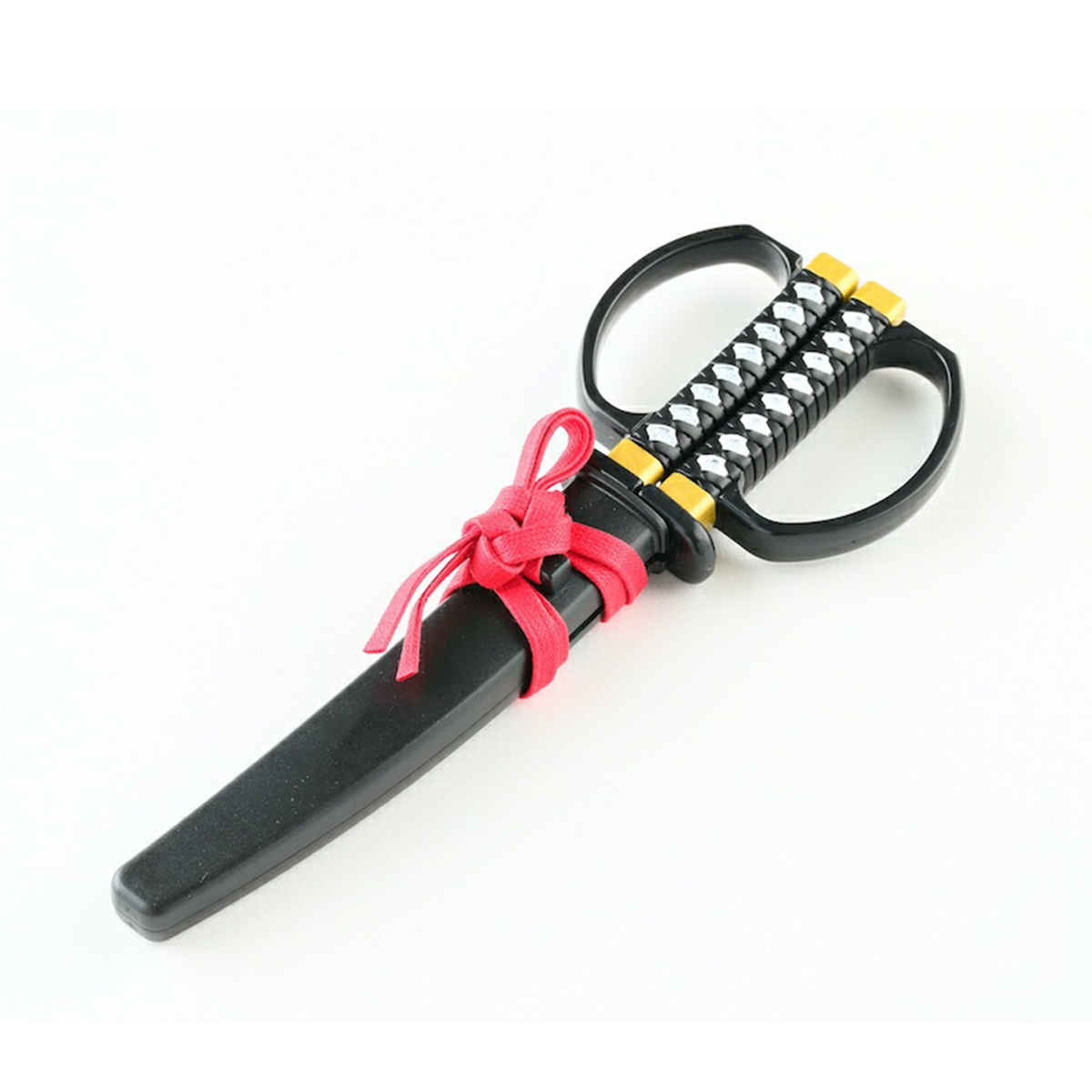 日本刀はさみ 黒 赤 ニッケン刃物｜【公式】模造刀・居合刀の