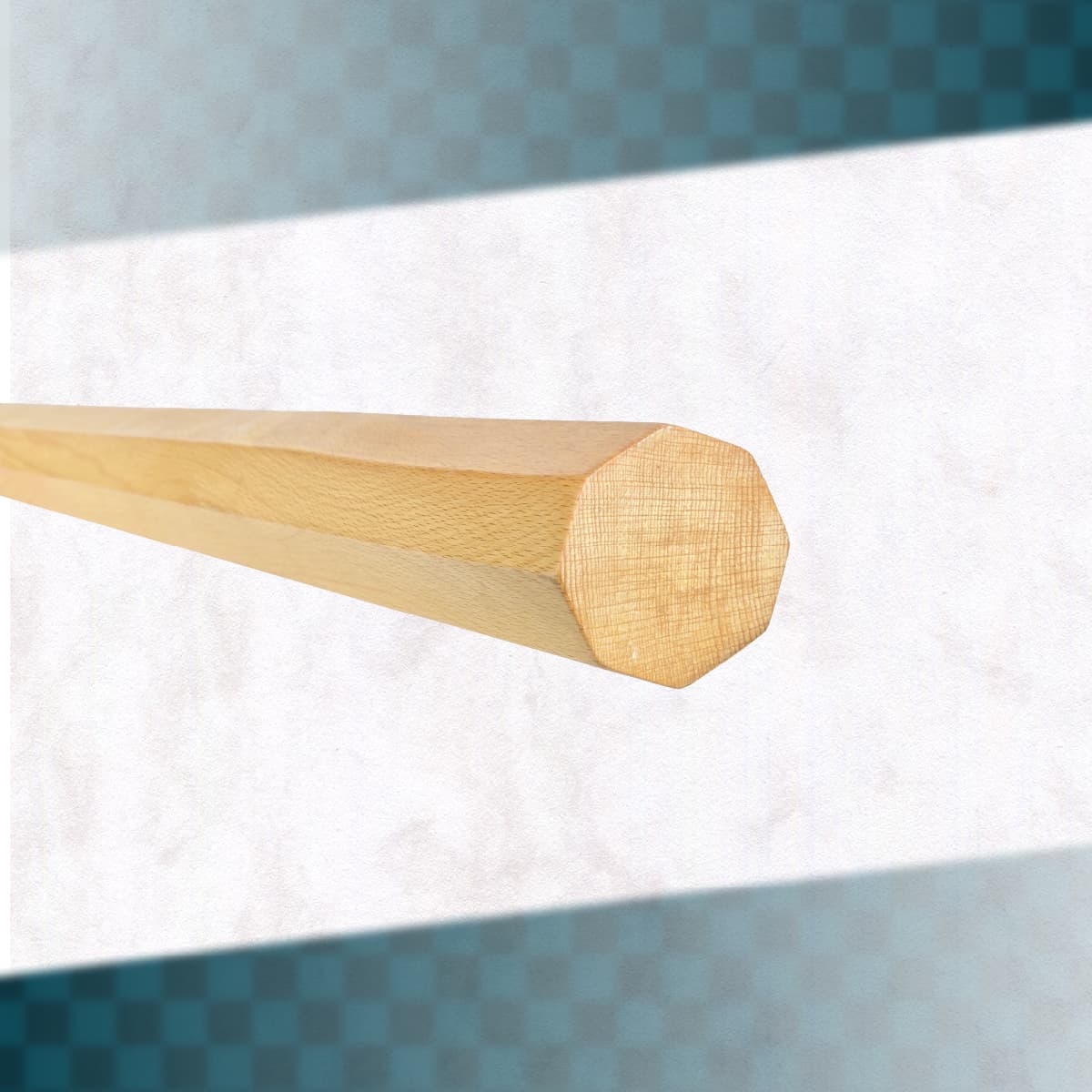 木刀 ケヤキ八角3.8尺素振り 先太 長さ：約115cm｜【公式】模造