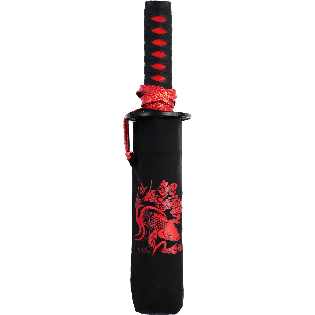 折りたたみ戦国傘 WAKIZASHI 鯉 龍 虎-商品画像