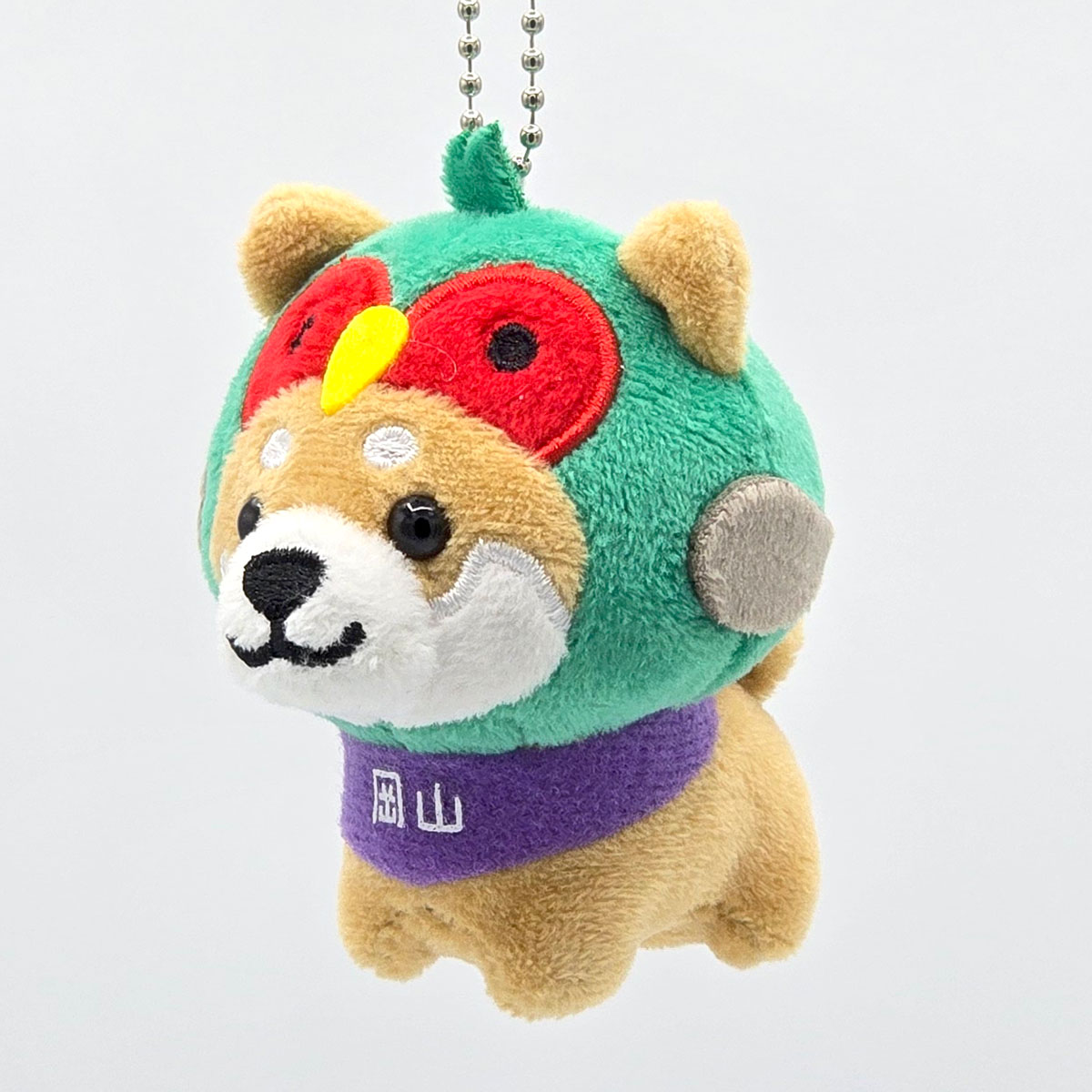 旅するマメしば 岡山 キジ ぬいぐるみボールチェーンキーホルダー 中国地方篇-商品画像