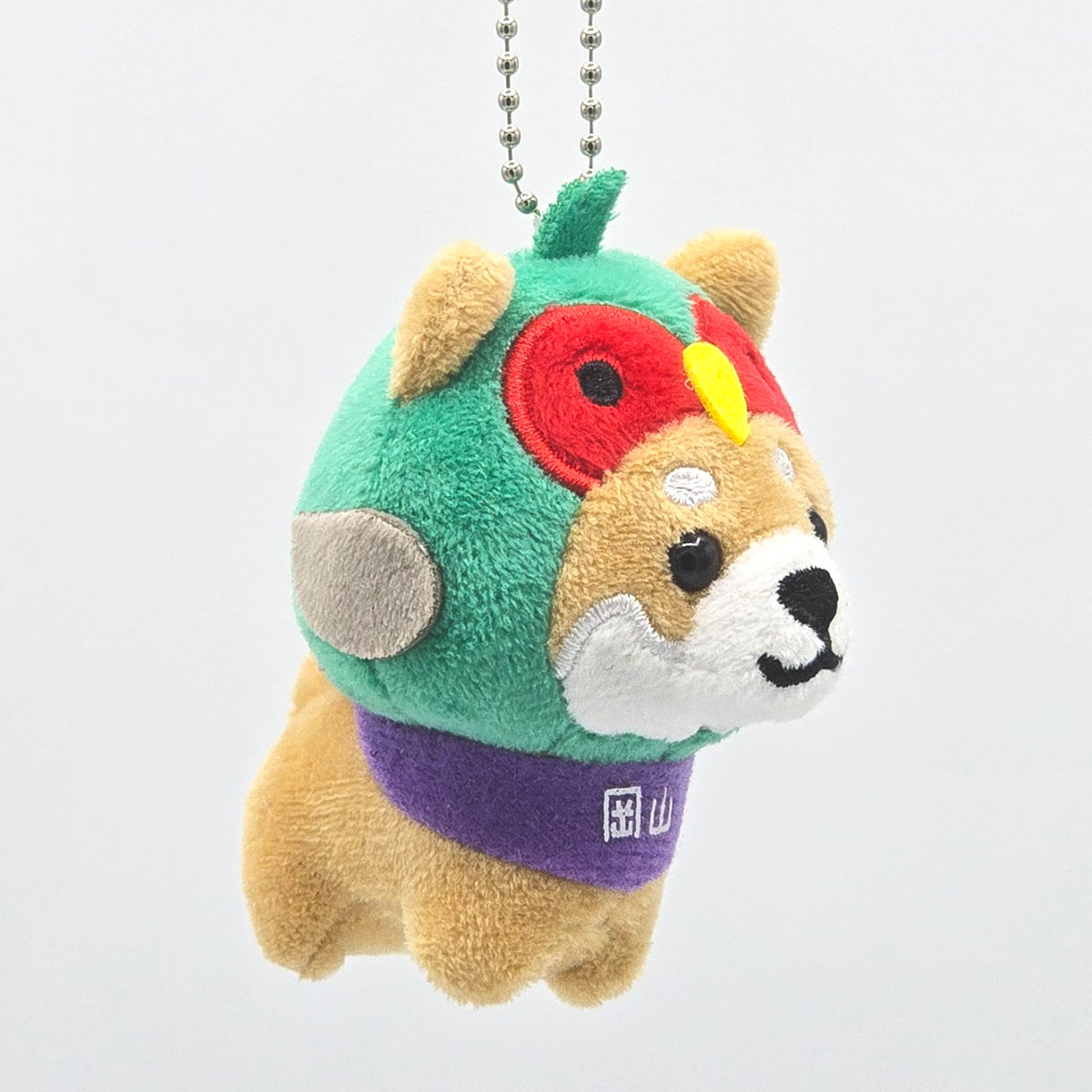 旅するマメしば 岡山 キジ ぬいぐるみボールチェーンキーホルダー 中国地方篇-商品画像