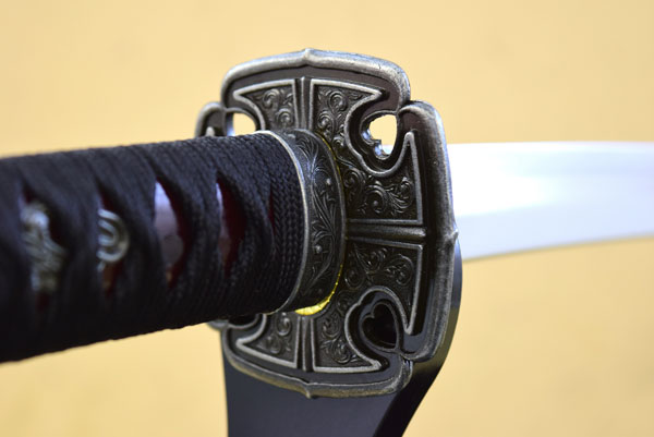 陣太刀 源義経太刀拵え 中級仕様 模造刀-商品画像