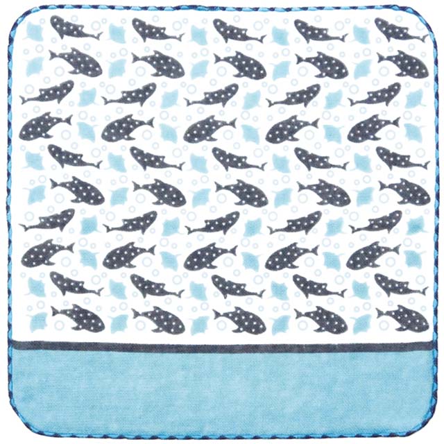 ミヤコレ 町娘のハンカチーフ ジンベエザメ HOLIDAY水族館篇-商品画像