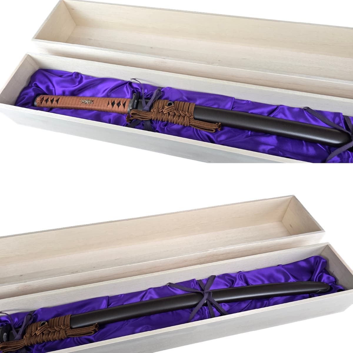 模造刀用 布台紙付き 木箱（大刀用）-商品画像