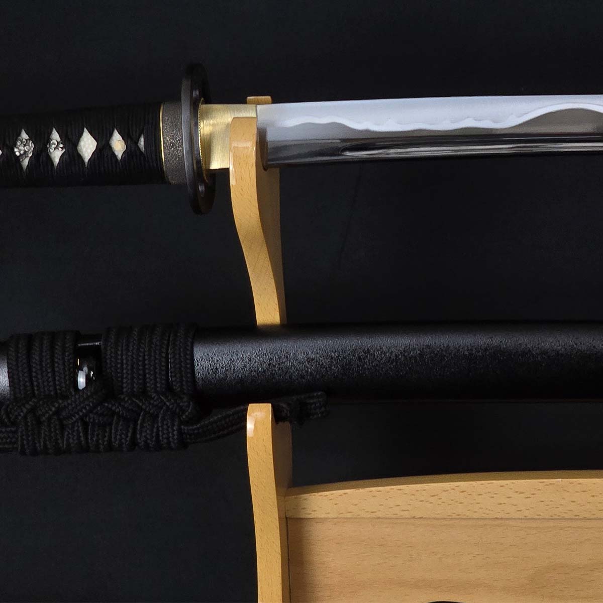 即納品 長篠一文字 本格シリーズ 2尺4寸5分 刀袋付 居合刀-商品画像