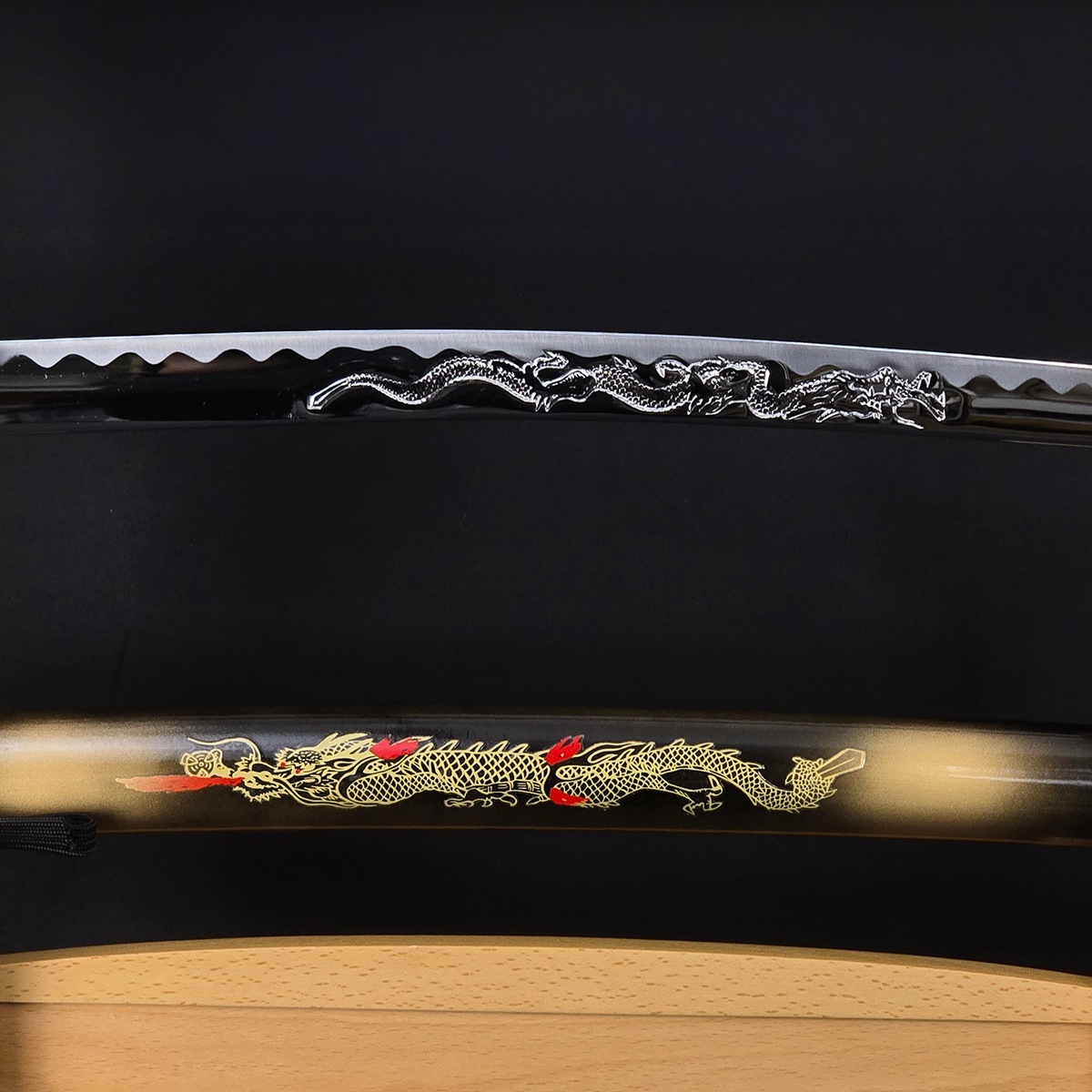 蒔絵 大刀 模造刀 美術刀-商品画像