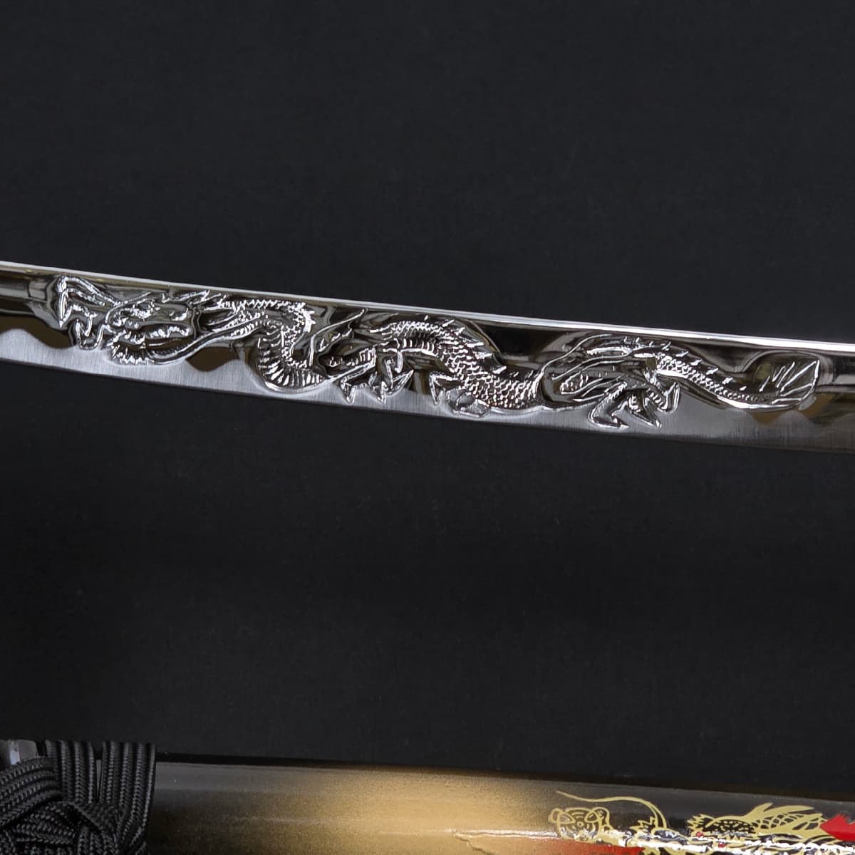 蒔絵 小刀 模造刀 美術刀-商品画像