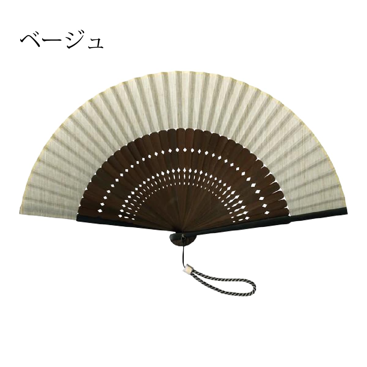 縁起物　硬質ケヤキ材製　扇形装飾品 約40cm×約27cm 4562434416292an_1?$VS_1500$