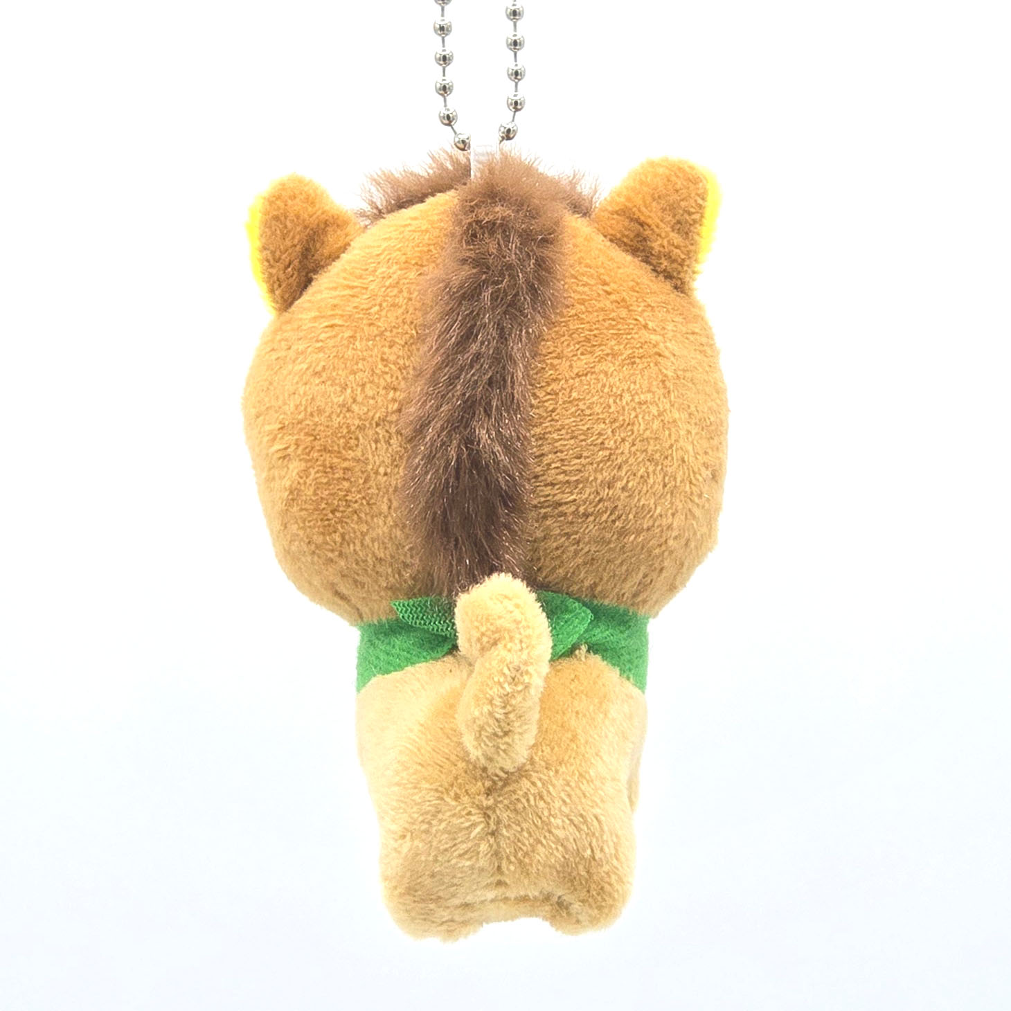 旅するマメしば うま 馬 ぬいぐるみボールチェーンキーホルダー-商品画像