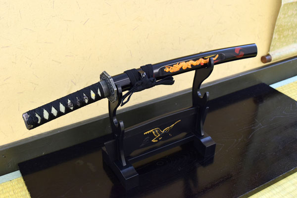 ミニドラゴン S 刀身竜彫 模造刀-商品画像