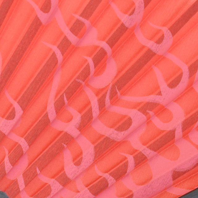 アートシルク扇子 真田幸村 ファイヤーソード-商品画像