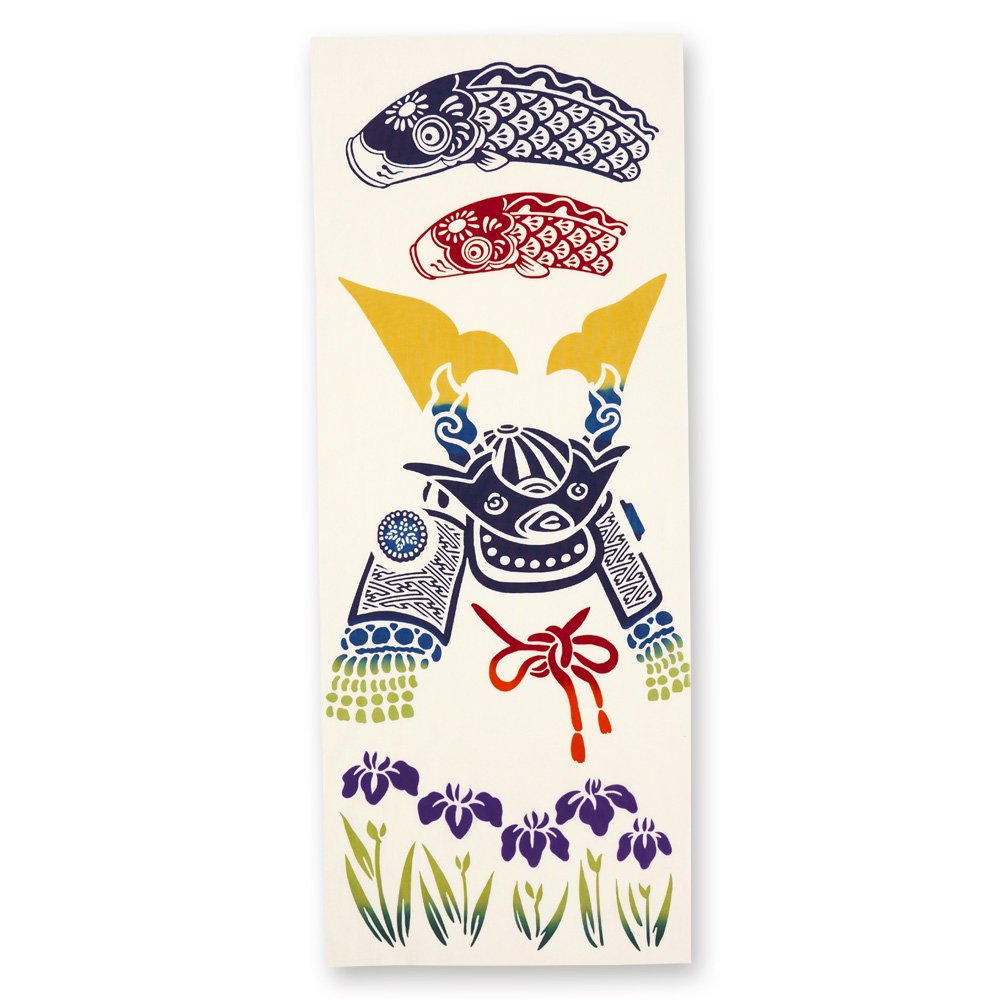 注染手ぬぐい 端午の節句兜飾り 日本製-商品画像