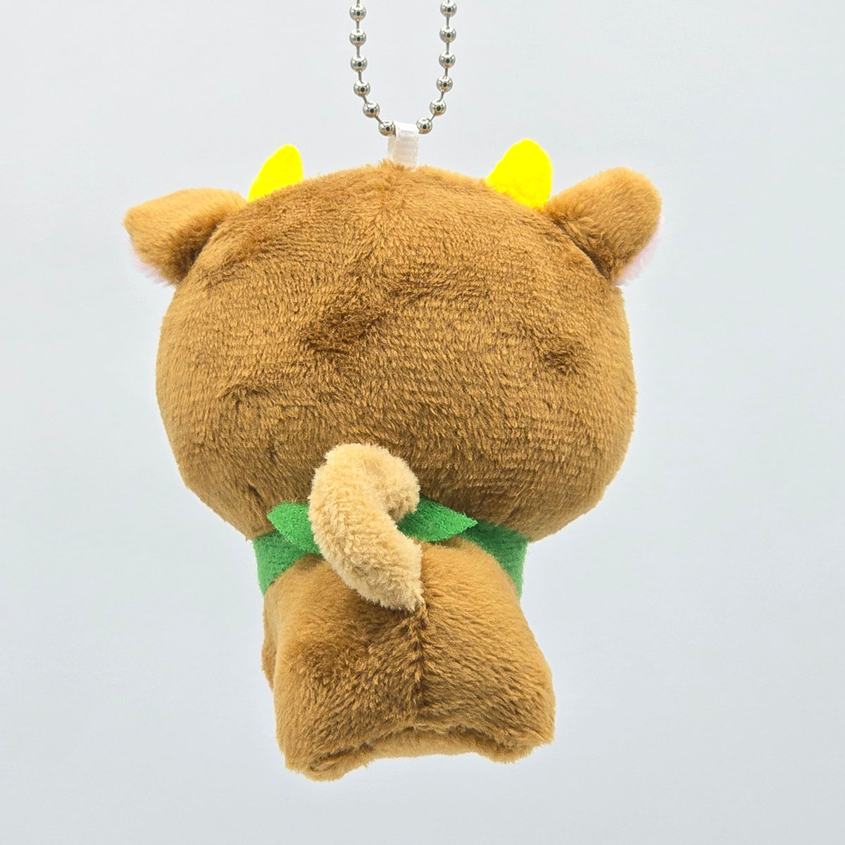 旅するマメしば 蒜山 ジャージー牛 ぬいぐるみボールチェーンキーホルダー -商品画像