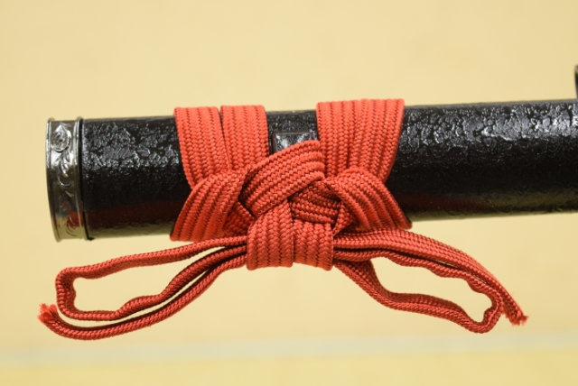 ミニ忍者刀 くノ一 刀掛台付 模造刀-商品画像