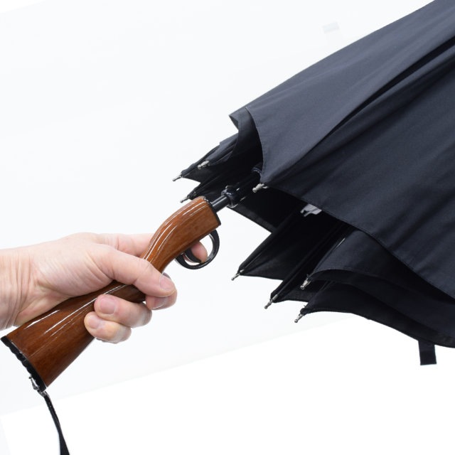 雨傘 メンズ waterfront 種子島 鉄砲型 65cm-商品画像