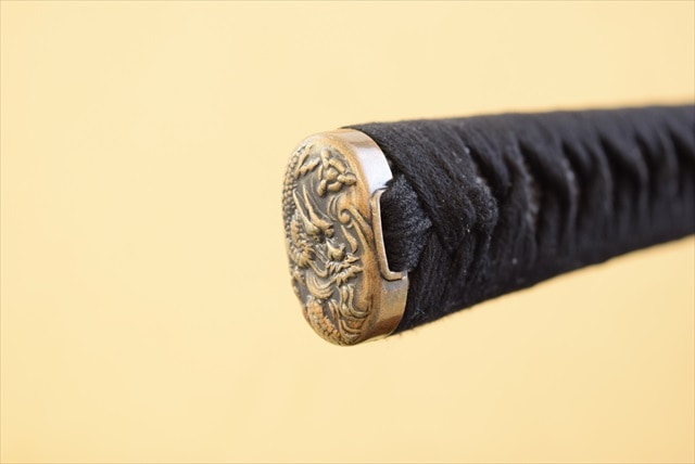 名物日光一文字 黒田如水佩刀 亜鉛合金刀身 刀袋付 高級模造刀