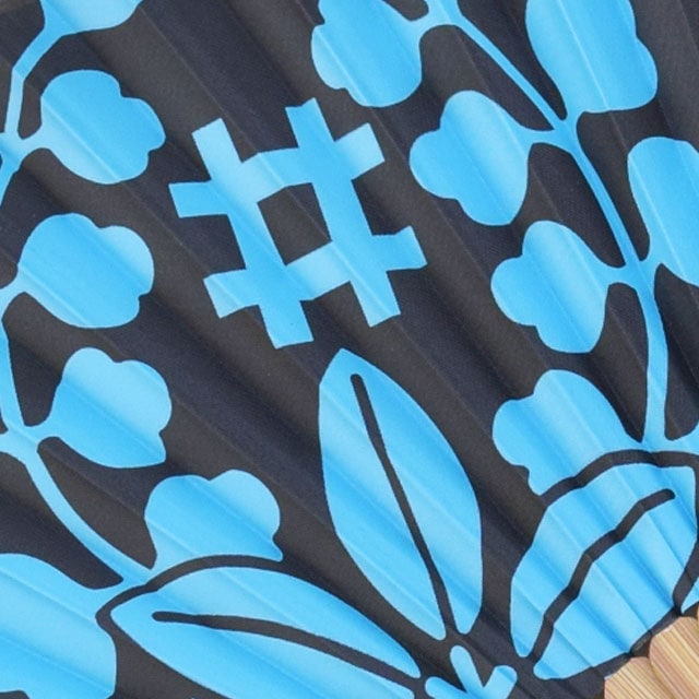 シルク扇子 片倉小十郎 家紋入り-商品画像