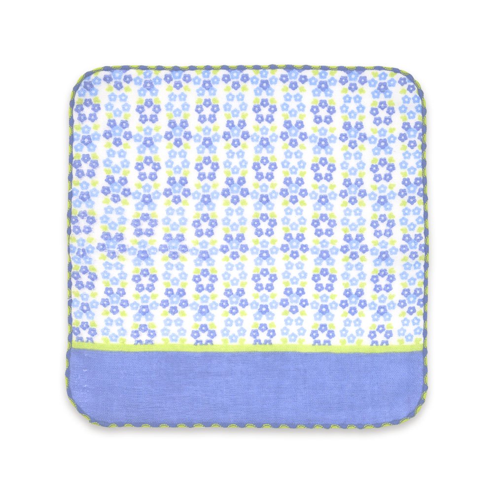 ハンカチ 町娘のハンカチーフ ネモフィラ FLORIST 花屋篇-商品画像