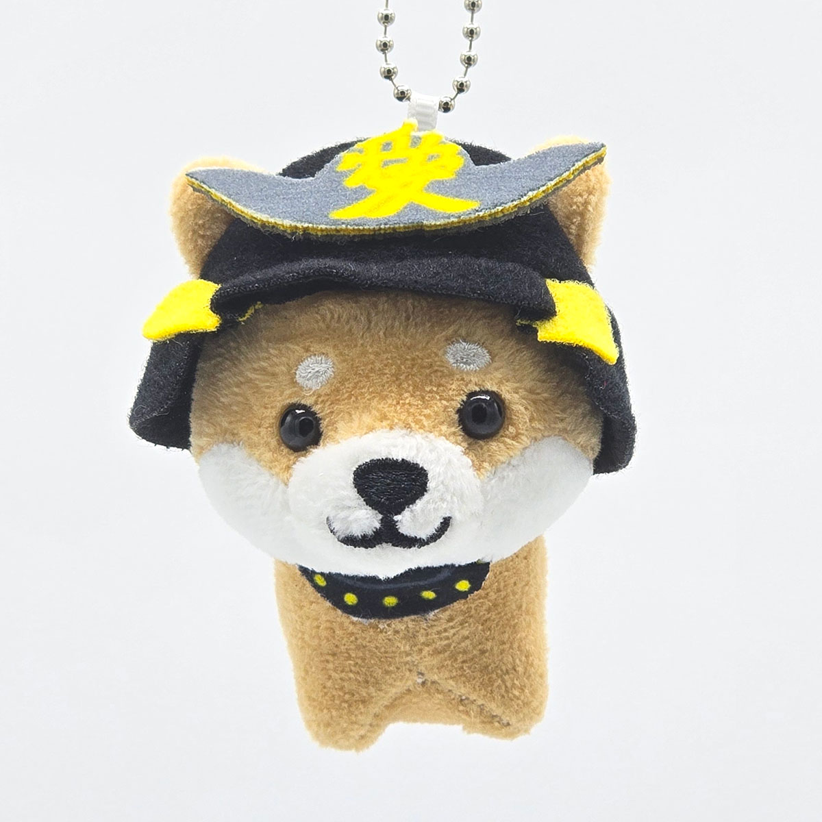 旅するマメしば 直江兼続 ぬいぐるみボールチェーンキーホルダー-商品画像