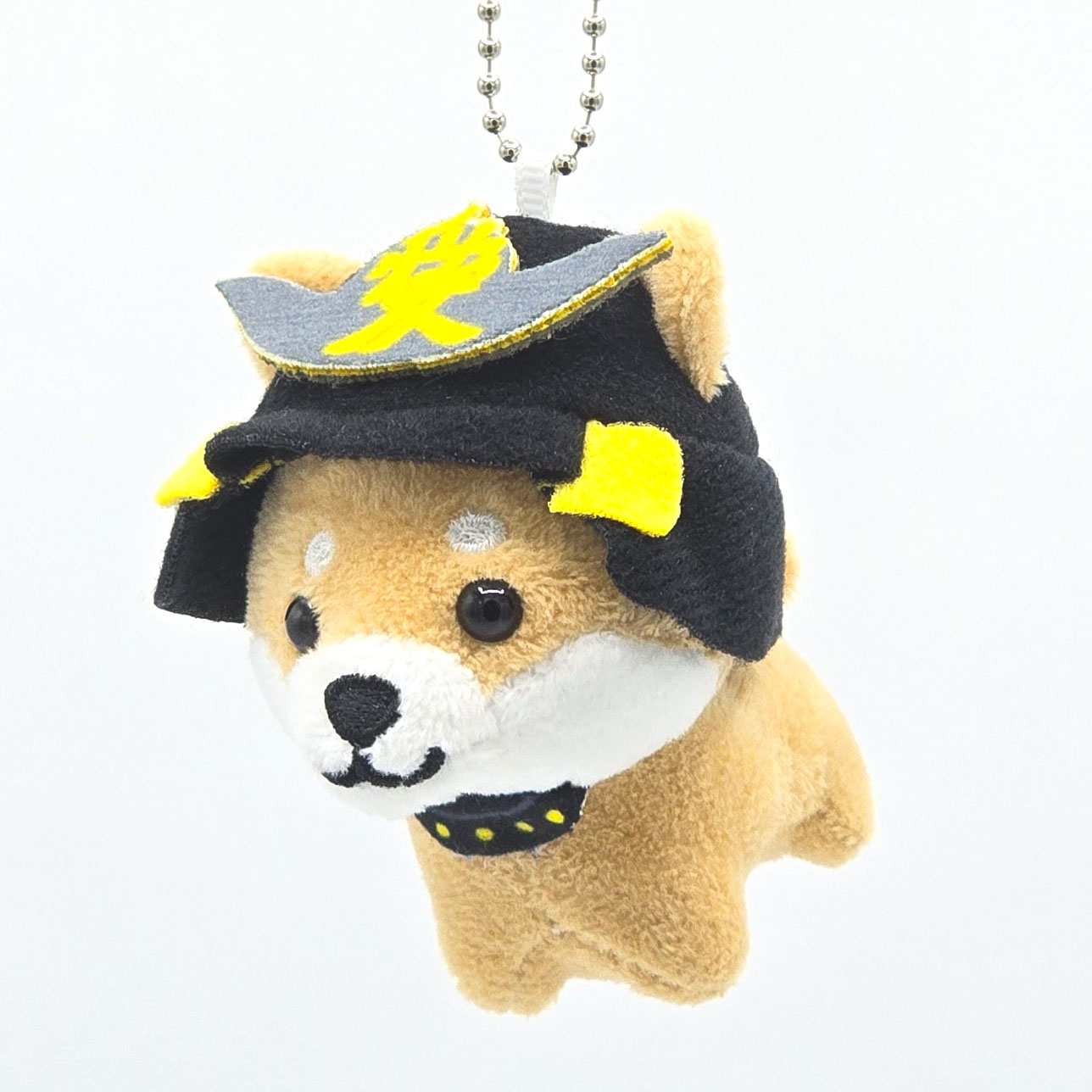 旅するマメしば 直江兼続 ぬいぐるみボールチェーンキーホルダー-商品画像