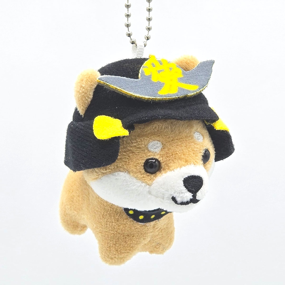 旅するマメしば 直江兼続 ぬいぐるみボールチェーンキーホルダー-商品画像