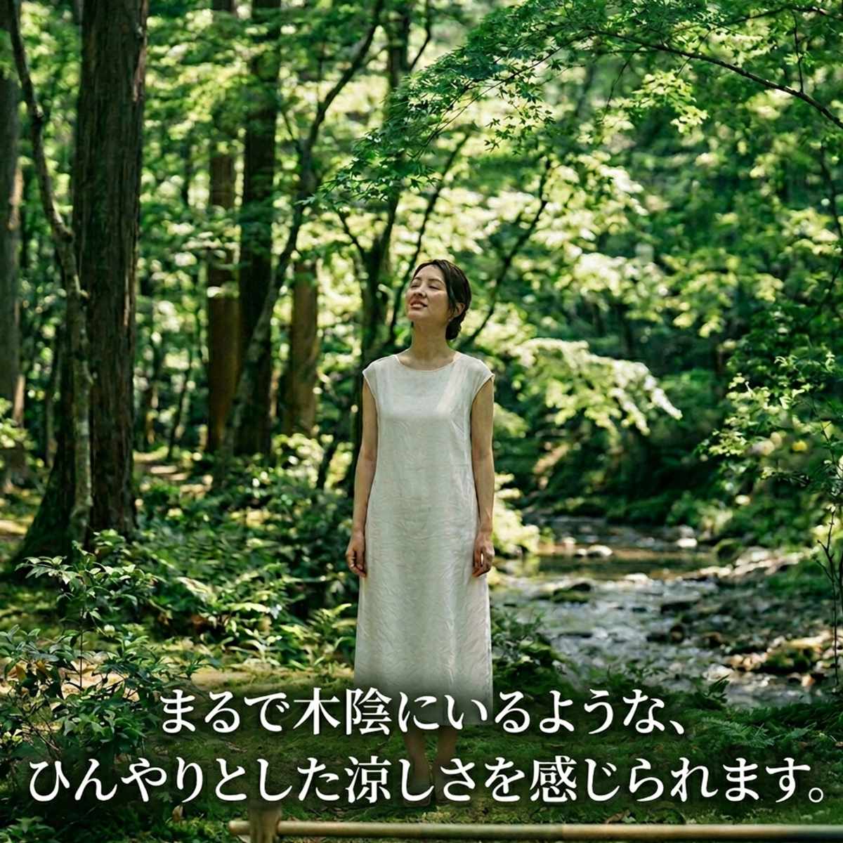 Zan-ei 遮熱遮光日傘 ホワイト White ROSE×SPACE COOL-商品画像