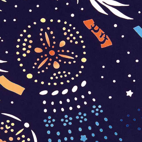 注染手ぬぐい 七夕星飾り 七夕 日本製-商品画像