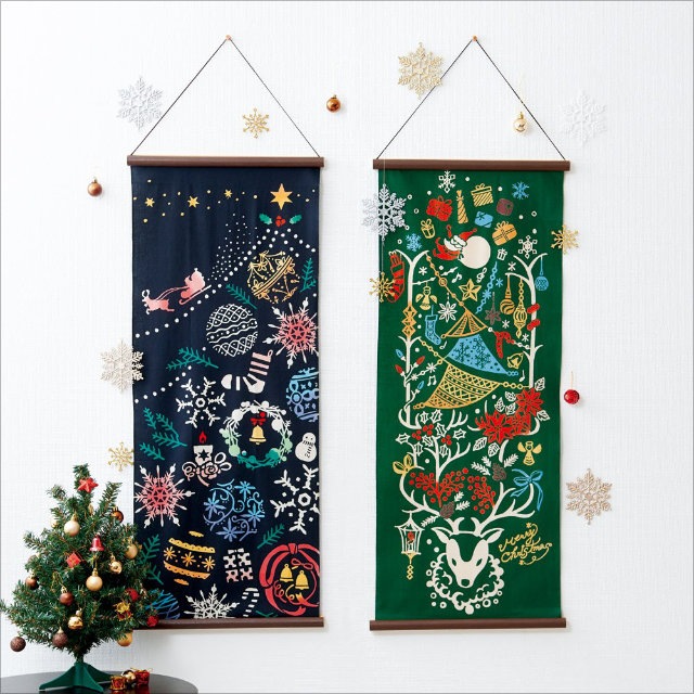 タペストリー棒 小 手拭い 風呂敷 木製 日本製-商品画像